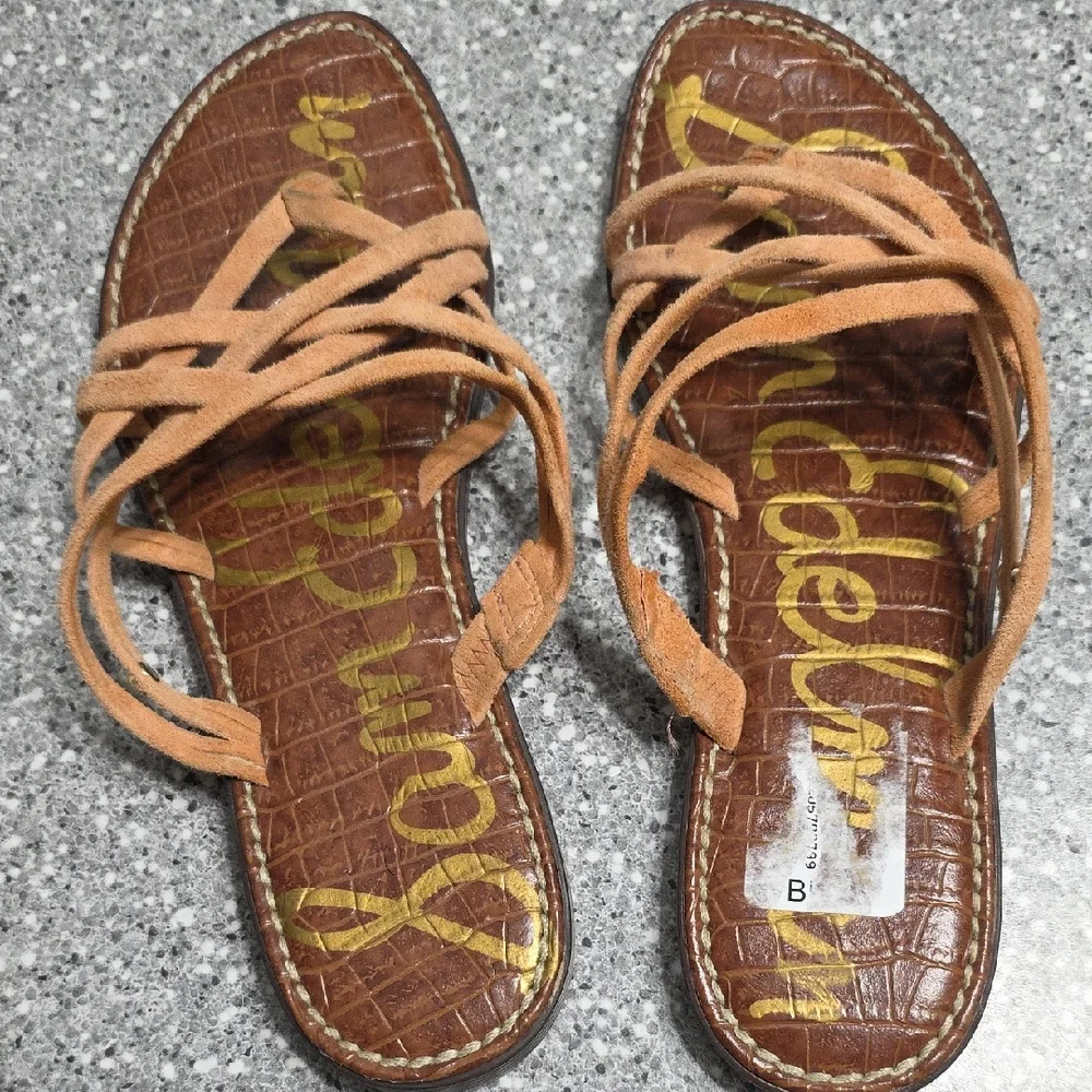 Sam Edelman Brown Strappy Sandals